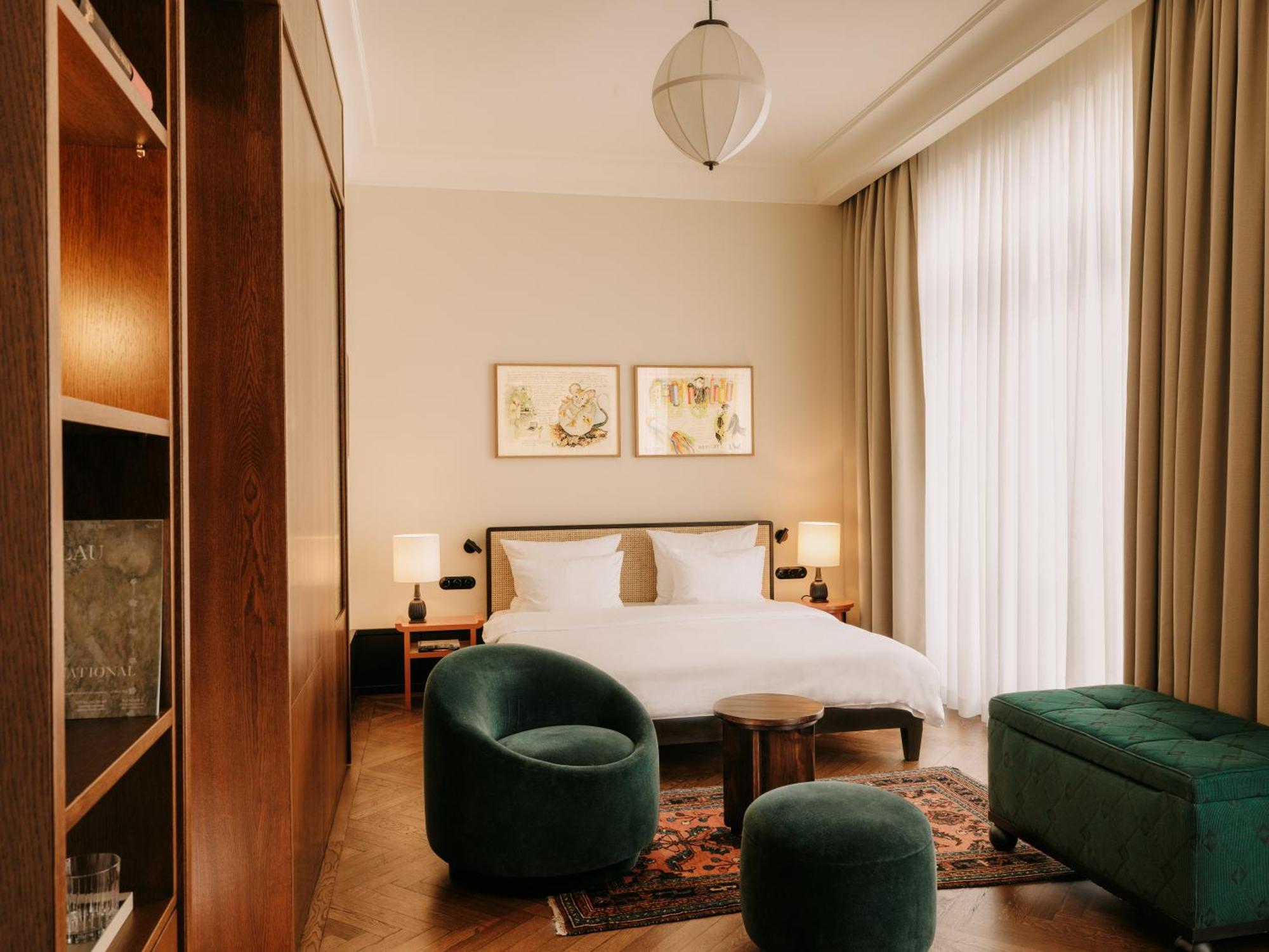 Boutique Hotel Chateau Royal 베를린 외부 사진 A room at the hotel