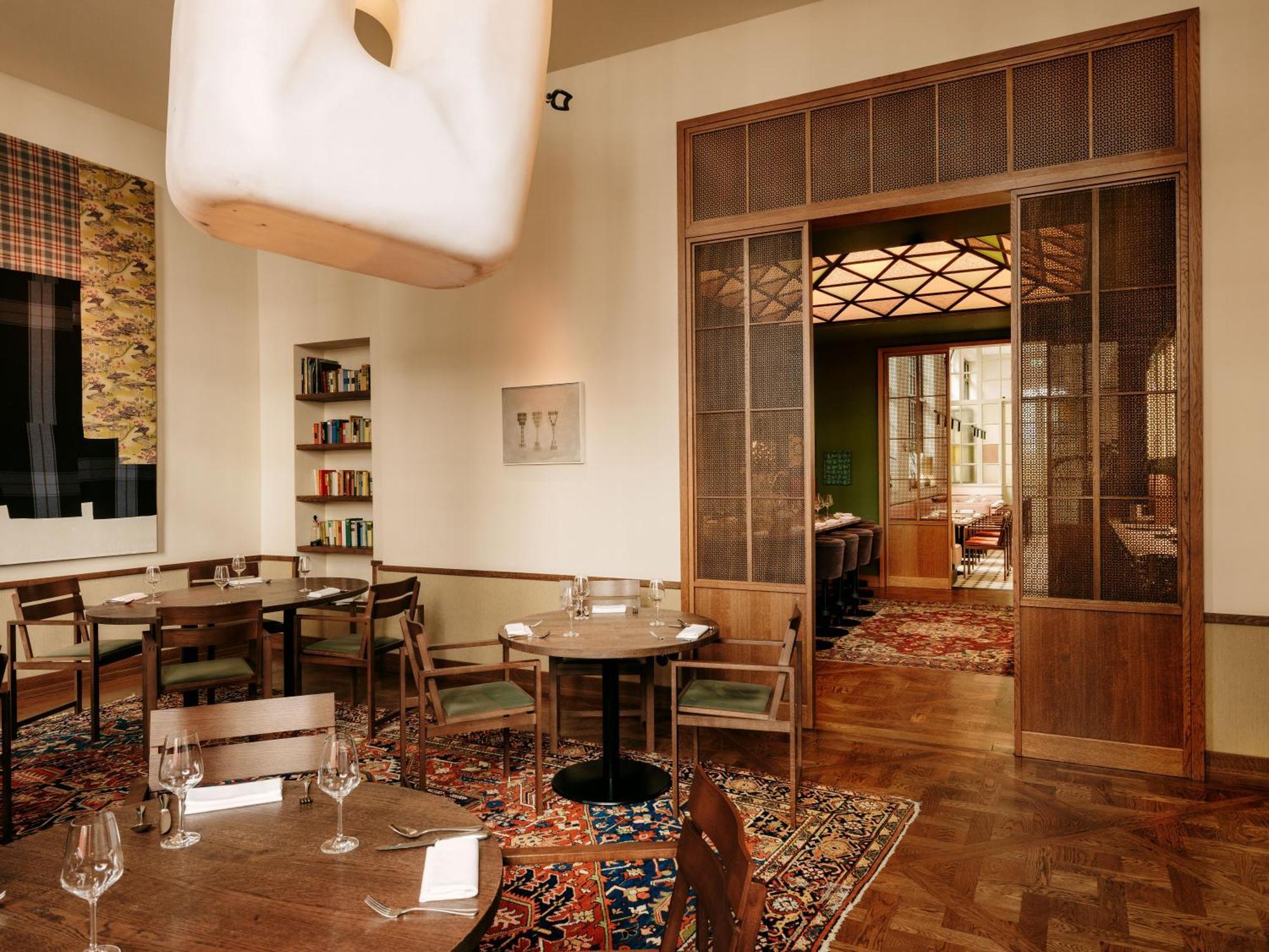 Boutique Hotel Chateau Royal 베를린 외부 사진 Interior of the restaurant