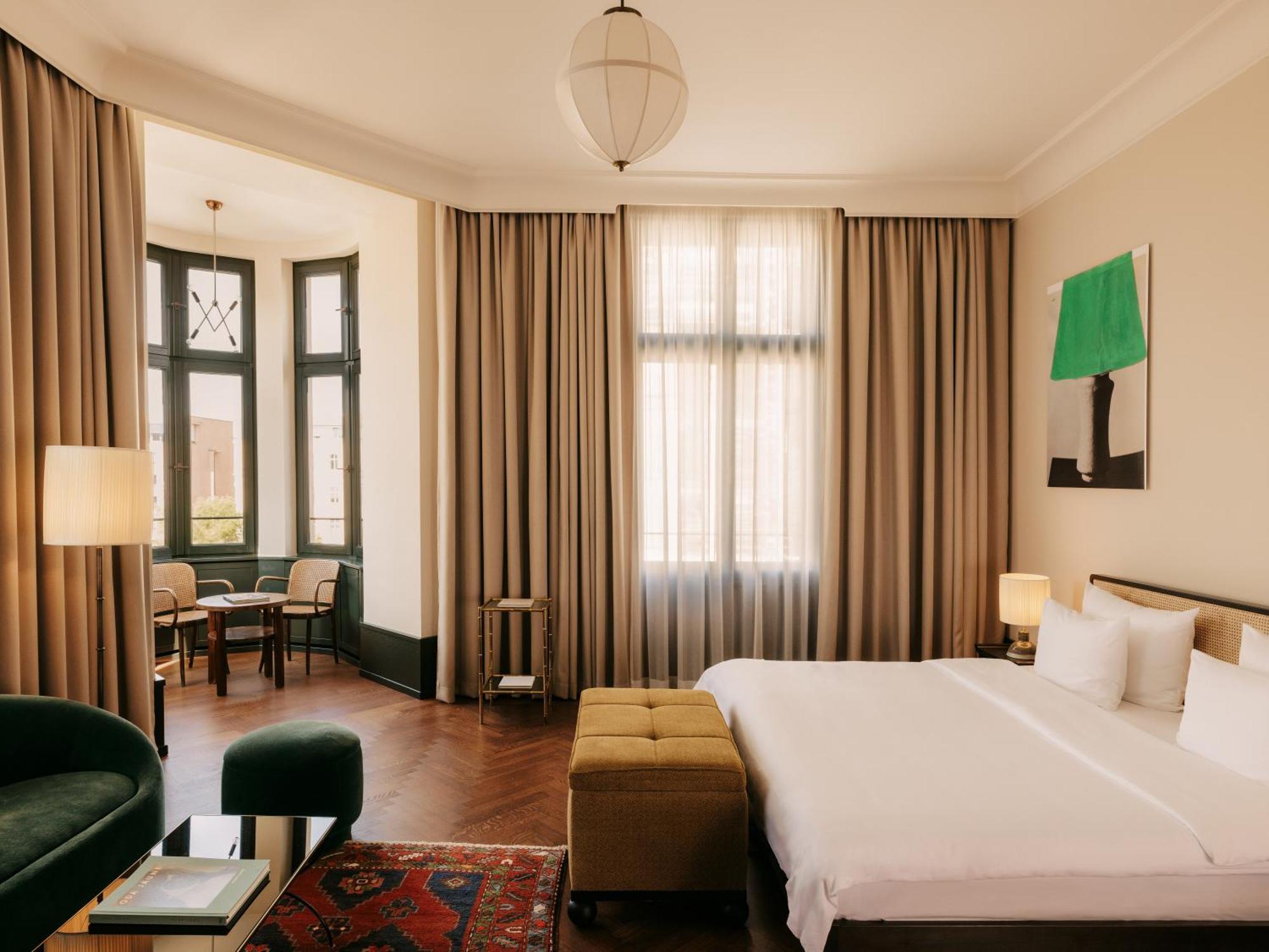 Boutique Hotel Chateau Royal 베를린 외부 사진 A room at the hotel